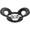 8-Wedge Stainless Steel Apple Slicer and Corer, Black