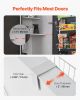 9-Tier Over the Door Pantry Organizer Hanging Storage Rack Adjustable Kitchen